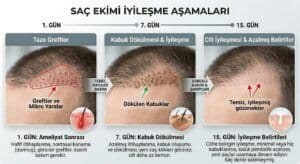 saç ekiminde il 15 günün kritik olma sebebini açıklayan görsel